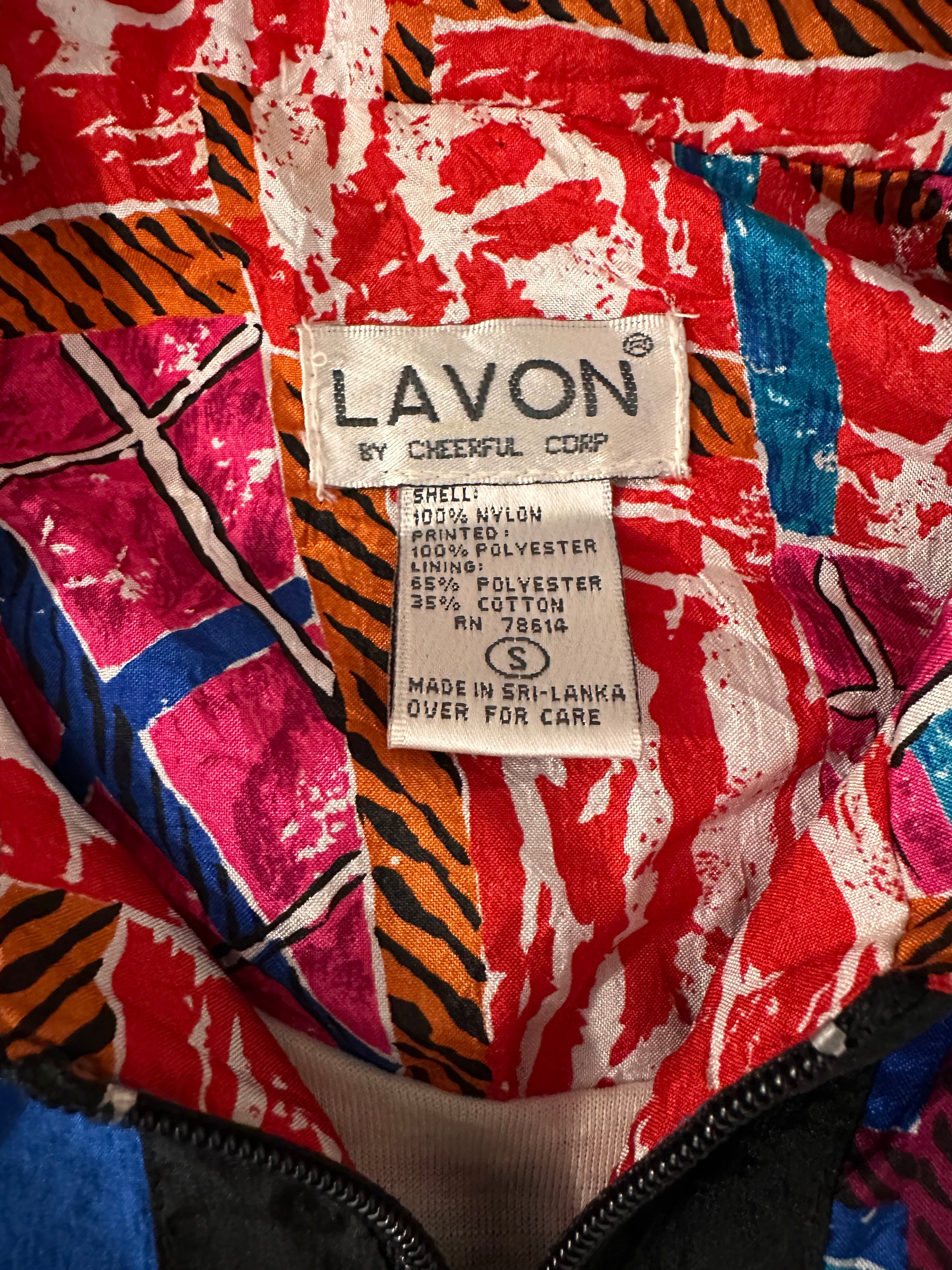 Crazy Jacket Vintage LAVON. Retro 90s.